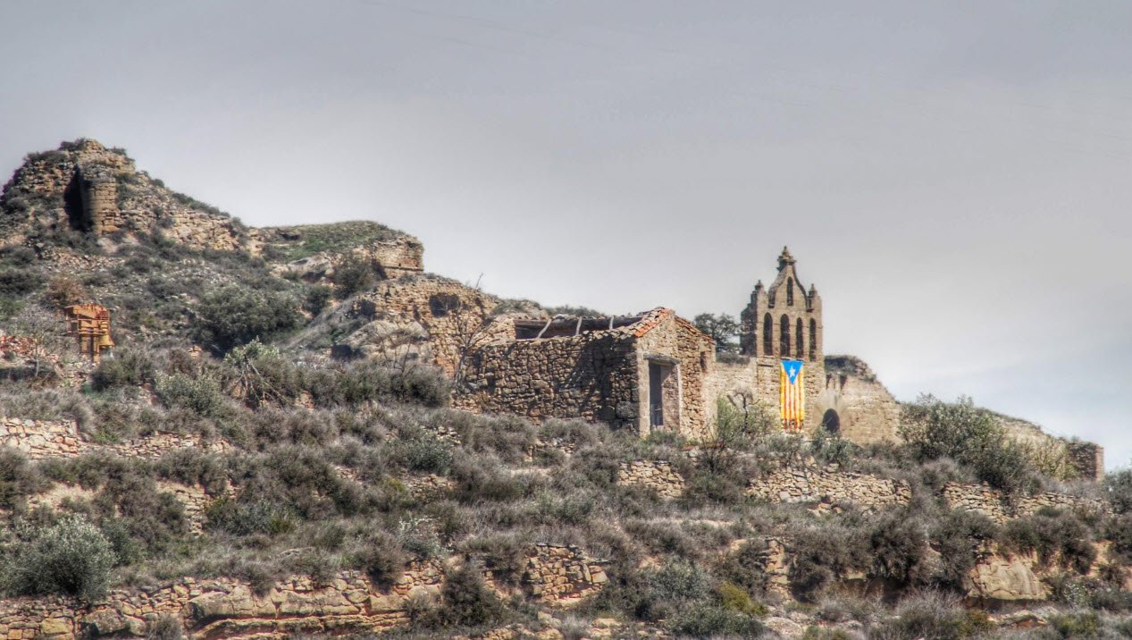 Castell de Sanaüja, Spain